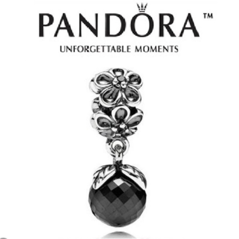 Beautiful Pandora Black dangle bead